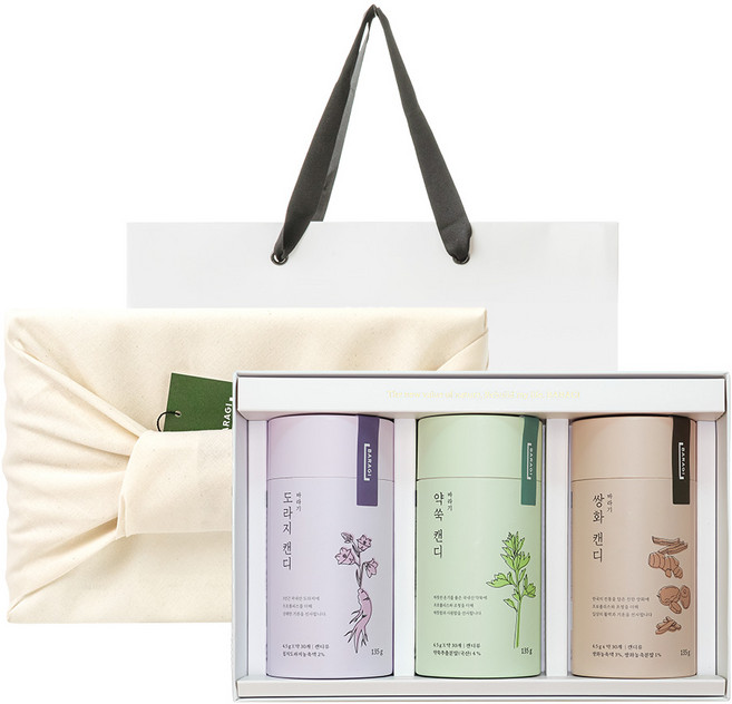 바라기 건강 캔디 선물세트, 1세트, 405g