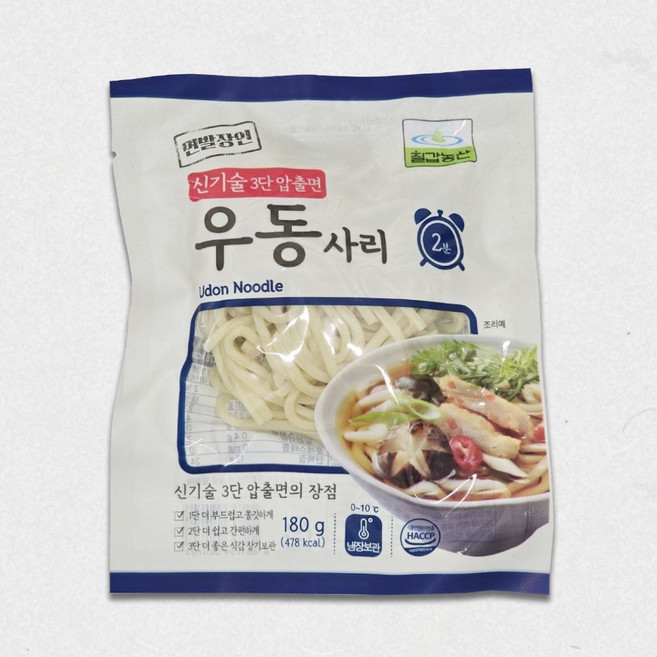 [칠갑농산] 우동사리 180g, 5개