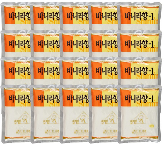 신진식품 바니라향, 20개, 150g