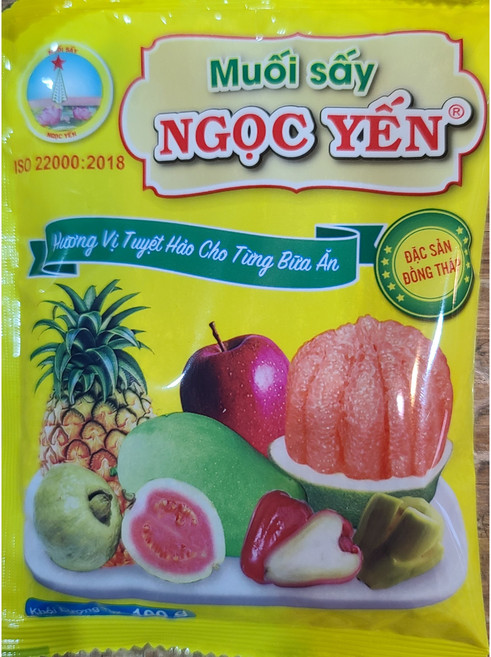 응우엔 과일 소금 ngoc yen, 100g, 1개