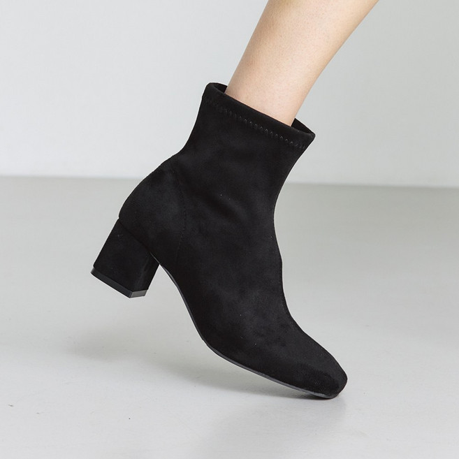 슈리오 여성 삭스핏 데일리 베이직 앵클부츠 (3cm/5cm)