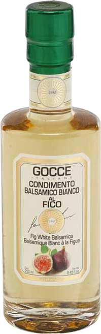 GOCCE 고쎄 콘디멘토 무화과 화이트 발사믹식초, 3개, 250ml