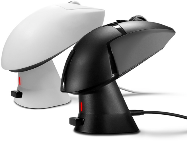 이메이션 충전독 차징독 로지텍 무선마우스 시리즈, WHITE