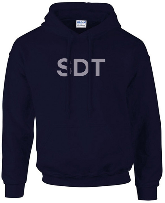 밀리터리 기모 네이비 후드티 SDT