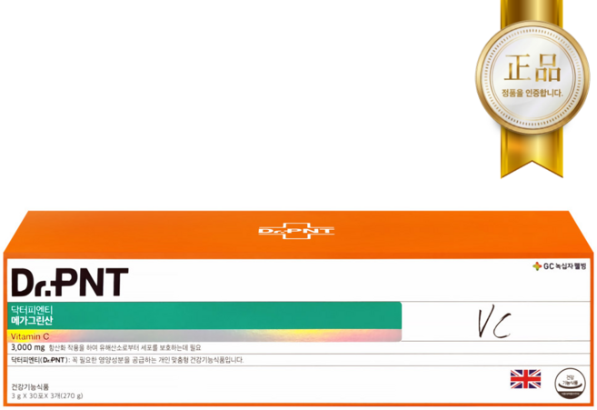 닥터피엔티 메가그린산 비타민C 3000 90p, 270g, 1개