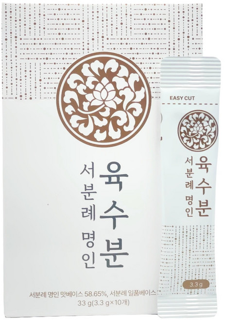 eTV 100봉서분례명인 만능 육수분, 3.3g, 100개