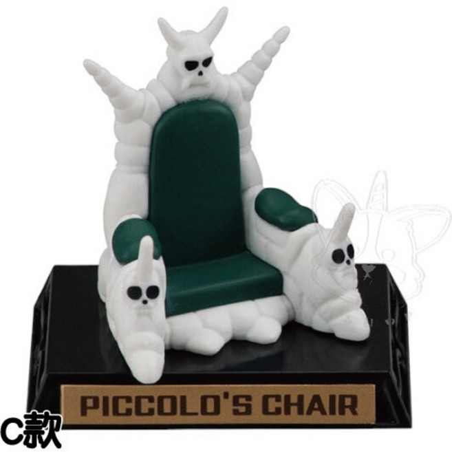 BANDAI 七龍珠道具轉蛋收藏P4 孫悟空道具模型 全6款 C款/比克大魔王座椅, C款/比克大魔王座椅2D600, 1個