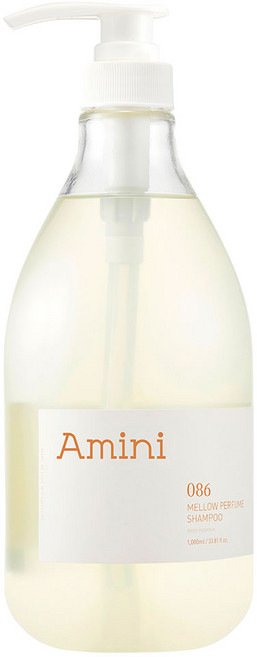 아미니 약산성 단백질 두피케어 샴푸 베이비파우더향 (자연유래 계면활성제 100%), 1L, 1개