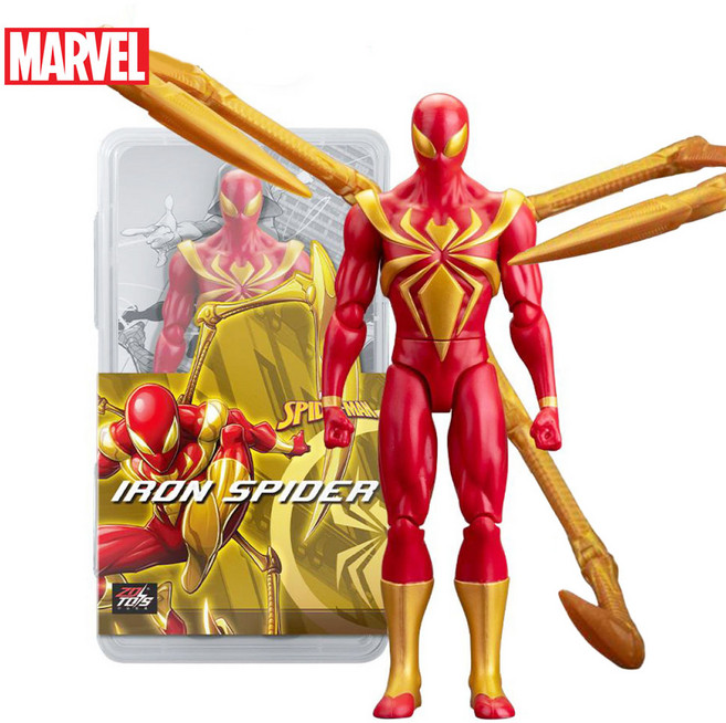 마블 아이언 스파이더 어벤져스 피규어 DC 17cm / 스파이더맨, 1개