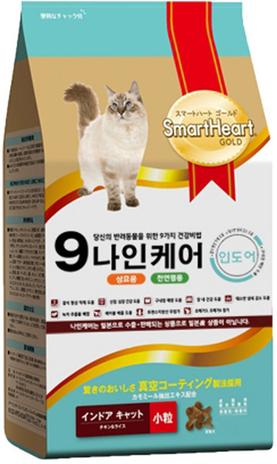 스마트하트골드 고양이 나인케어 기능성 사료, 인도어, 6kg, 1개