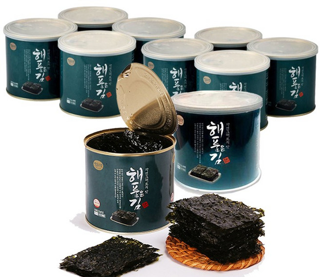 [바다소리] 올리브유 해품은김(22g), 22g, 10개