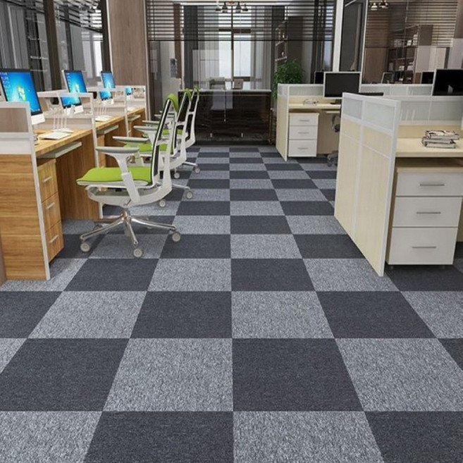 타일카페트 사무실 현관 바닥 조각 매트 카펫 거실 인테리어 바닥 회사 방염 접착 부착 일반형