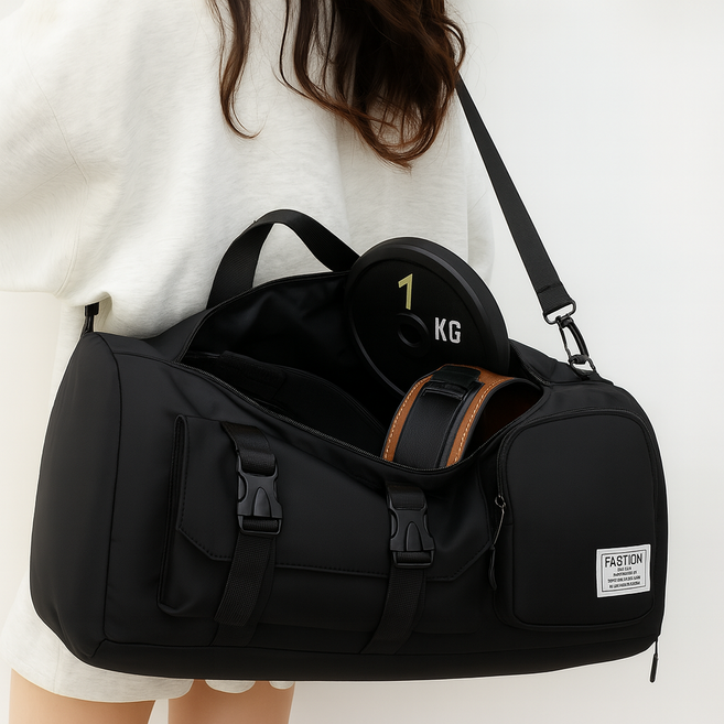 모노그로우 넉넉한 무한수납 헬스 가방