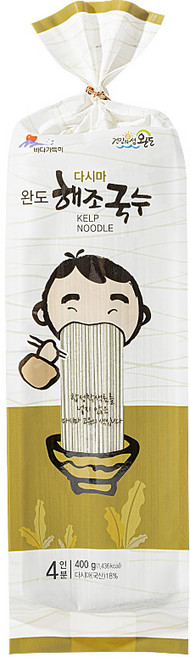 바다가득히 해조 다시마국수400g, 1개, 400g