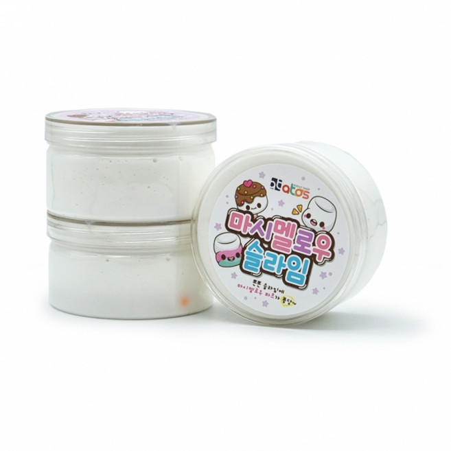 아토스 3000 마시멜로우 슬라임 12개 1세트, 단품, 단품