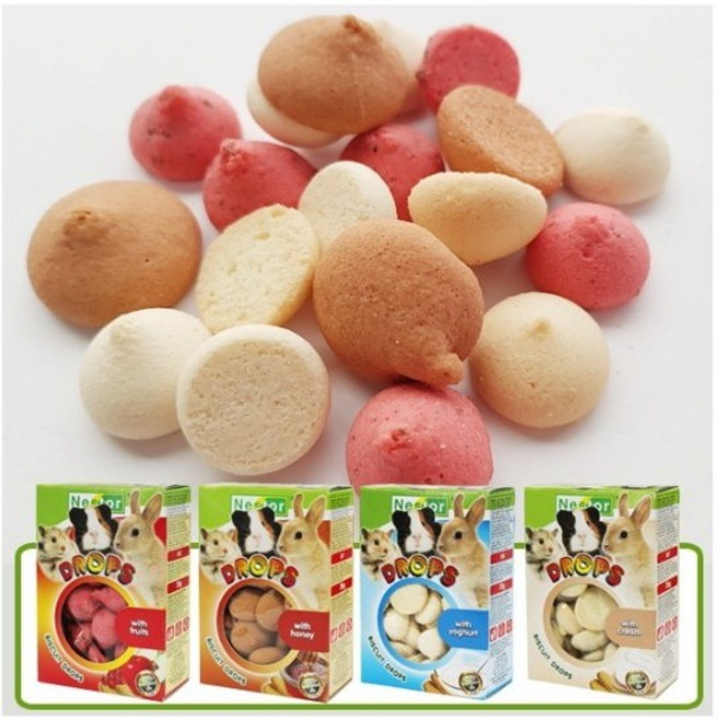 네스톨 비스킷 드롭스 4가지맛 mix 소분, 1개, 7g