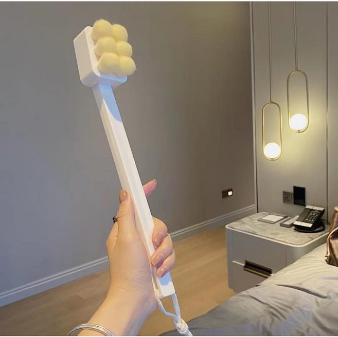 바이리모 목욕 솔 샤워 바디브러쉬, 1개, 화이트, 1개입