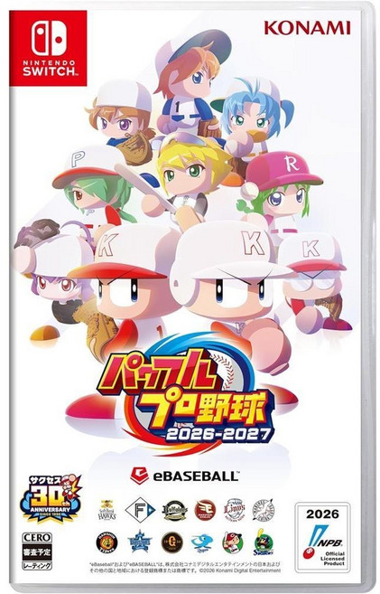 Switch KONAMI實況野球2026-2027 日文版