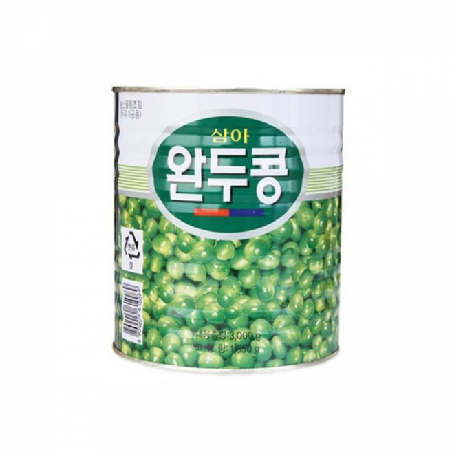 삼아 완두콩 통조림, 본상품, 1개