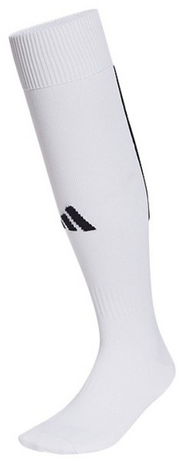 아디다스 산토스 25 축구 양말 JJ3609, 화이트, 1개