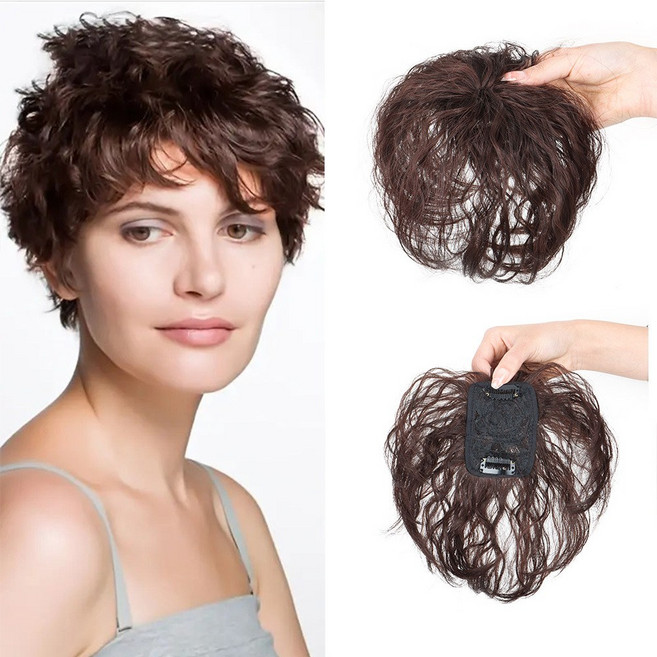 Lavitree 정수리 가발 남녀공용, 1개, c