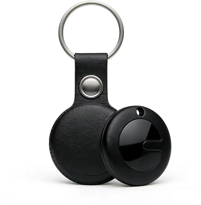 象祥鑫 GPS定位器 Find Tag 藍牙追蹤器 防丟器 適用於兒童老人寵物, 黑色-安卓/蘋果通用版, 1個