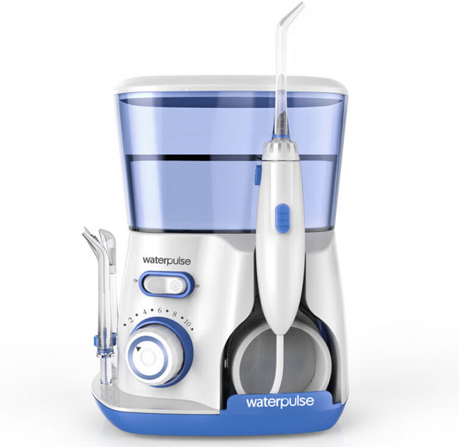 워터펄스 V300 구강세정기 유럽 버전, 블루