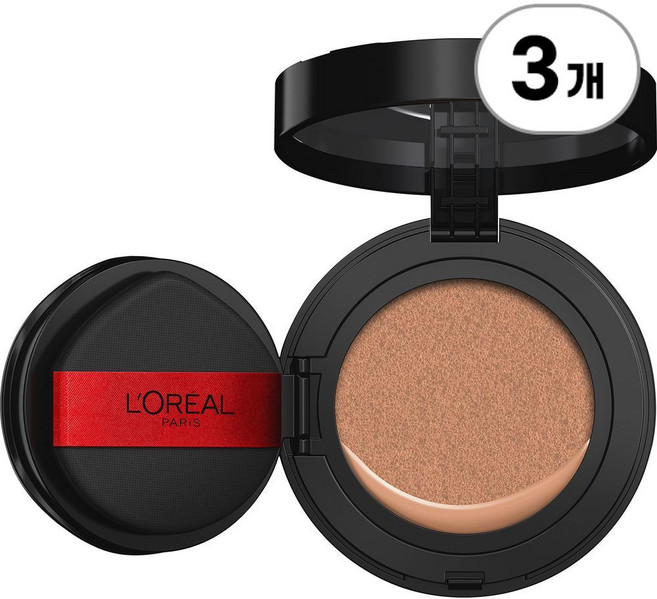 로레알 파리 파운데이션 인팔리블 24H 프레쉬 웨어 쿠션 300 쿨 LOREAL PARIS Foundation Infaillible 24H Fresh Wear Cushion 300, 300 Cool, 3개