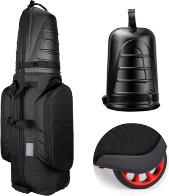Gofla 골프백 캐디백 항공커버 골프 하드케이스, 1개