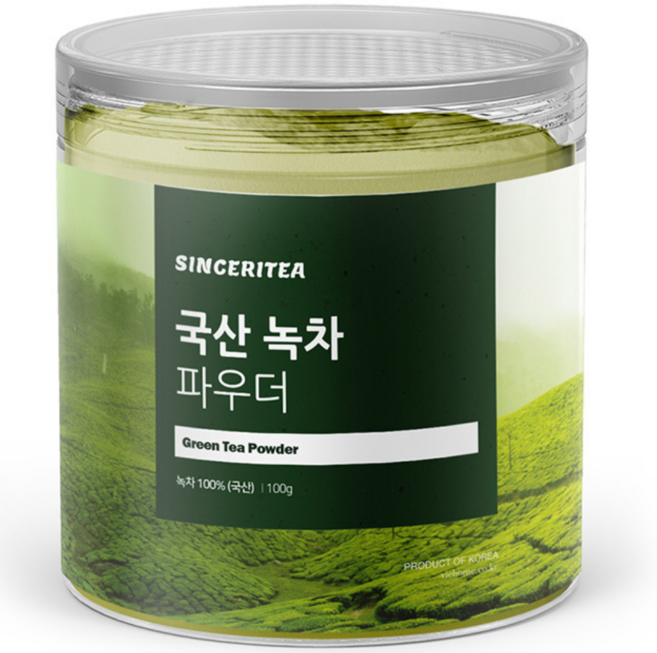 신서리티 국산 녹차 파우더, 1개, 1개입, 100g