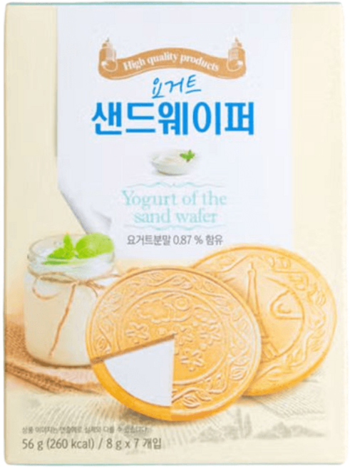 요거트 샌드 웨이퍼 56g, 1개
