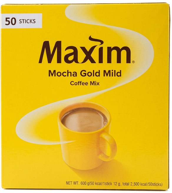 맥심 모카골드 커피믹스, 1개, 50개입, 12g