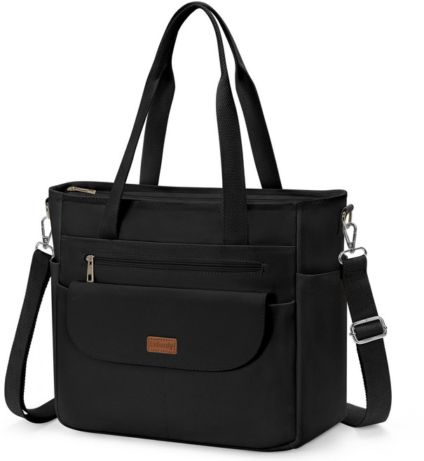 FONOW 에코백 캔버스 숄더 에코백 베이직 남녀 공용