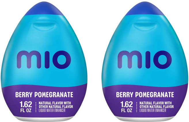 MiO water 인핸서 Mio Liquid Water Enhancer Berry Pomegranate 1.62 Fl Oz (Pack of 2)