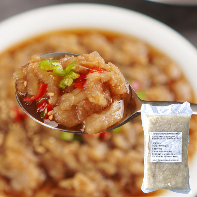 꽃게순살 500g 냉동 청색 꽃게살 양념 간장 게장용 비빔밥 무침용, 1개