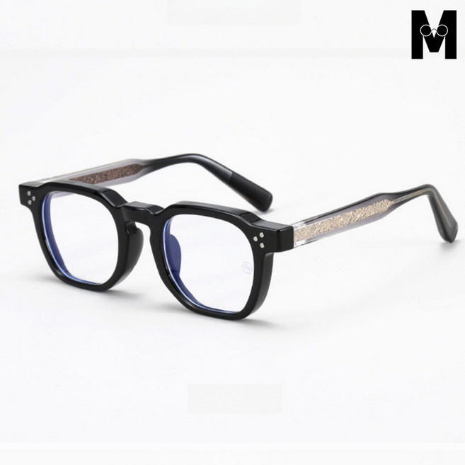 믿고 써도 되는 간지테 뭐쓰남의 레트로 두꺼운 뿔테 안경