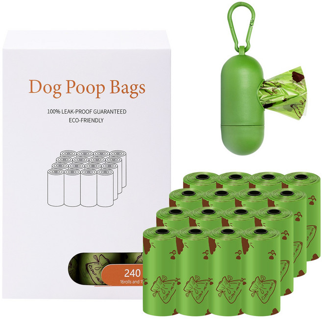 생분해 친환경 반려동물 똥봉투디스펜서 세트, 1개