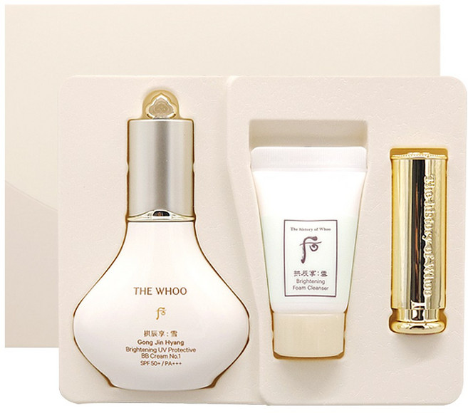 더후 공진향 설 미백 선 비비 1호 기획세트, 1개, 40ml