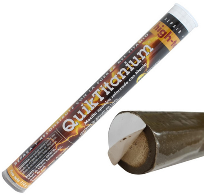 PSI QuIk Titanium 고온용 에폭시 퍼티 스틱 농기구