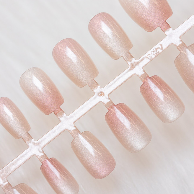 셀프 자석 네일팁, 30개, C05. 핑크그라데이션