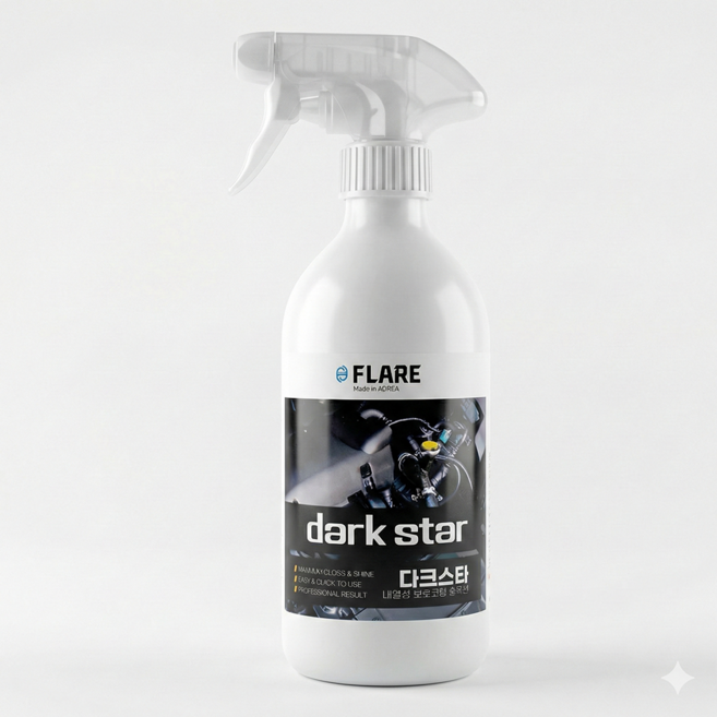 플레어 다크스타 내열성 엔진룸코팅제, 1개, 500ml