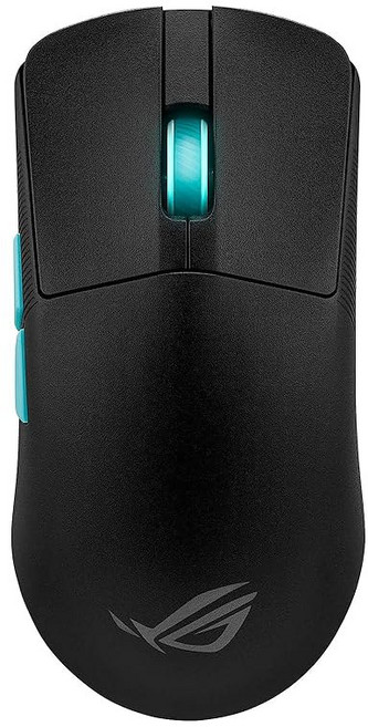 ASUS ROG Harpe Ace 미니 무선 e스포츠 게이밍 마우스 - 작고 컴팩트한 디자인 오른손잡이 49g 경량 3중 모드 연결 36K DPI 최대 105시간 배터, Harpe Ace Aim Lab, 블랙