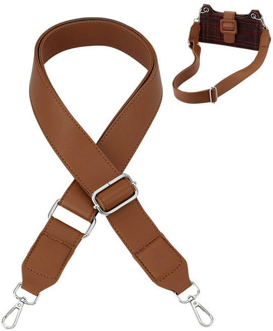 PU 가죽 가방 스트랩 크로스백 체인 숄더 교체 DIY 액세서리 815mm