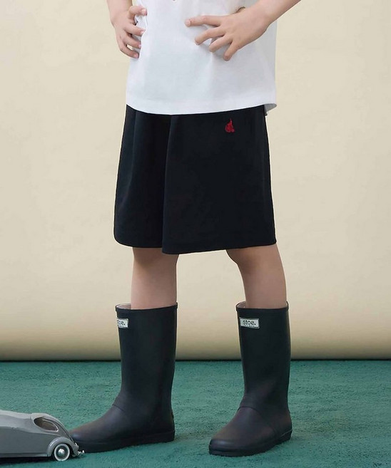 빈폴 키즈 빈폴 BEANPOLE KIDS 소로나 저지 쇼츠 블랙 (BI6425U025)
