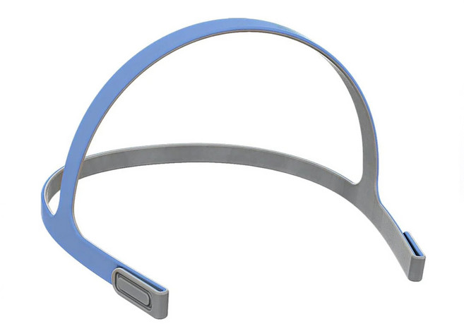 BMC 양압기 P2 필로우 마스크 헤드기어 머리끈 고무밴딩 스트랩, 1개