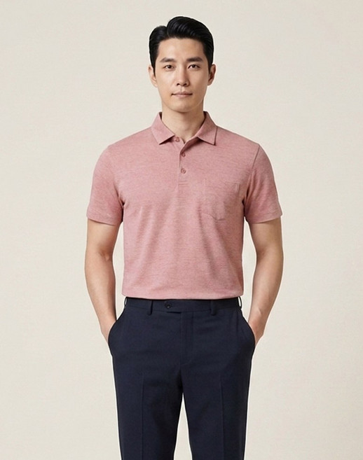 인디안 INDIAN PQ조직 솔리드 반팔티._MIEAS3M2231