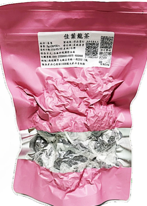 淳品茶行 GABA佳葉龍茶包 袋裝, 3g, 1個, 30個裝