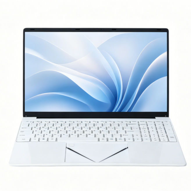 16.1인치 대화면 노트북 Intel i3-6006U 16GB RAM 512GB SSD Windows 10 지문인식 사무용 인강용, 화이트, WIN10