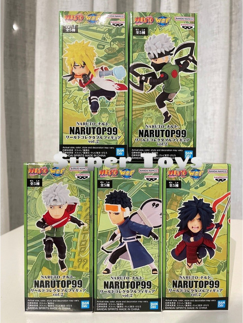 火影忍者 NARUTOP99 vol.2 WCF 公仔 模型 景品 Banpresto, 1個, C