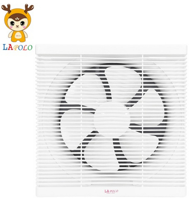 LAPOLO 藍普諾 12吋 DC 節能吸排扇, 1個